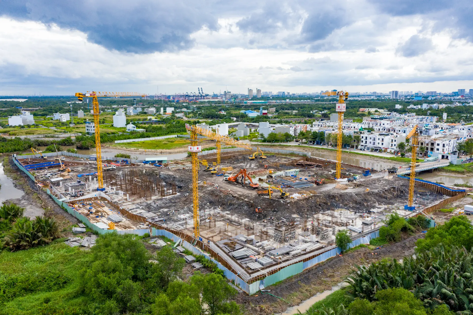 Tiến độ xây dựng dự án MT Eastmark City Thủ Đức tháng 10/2022